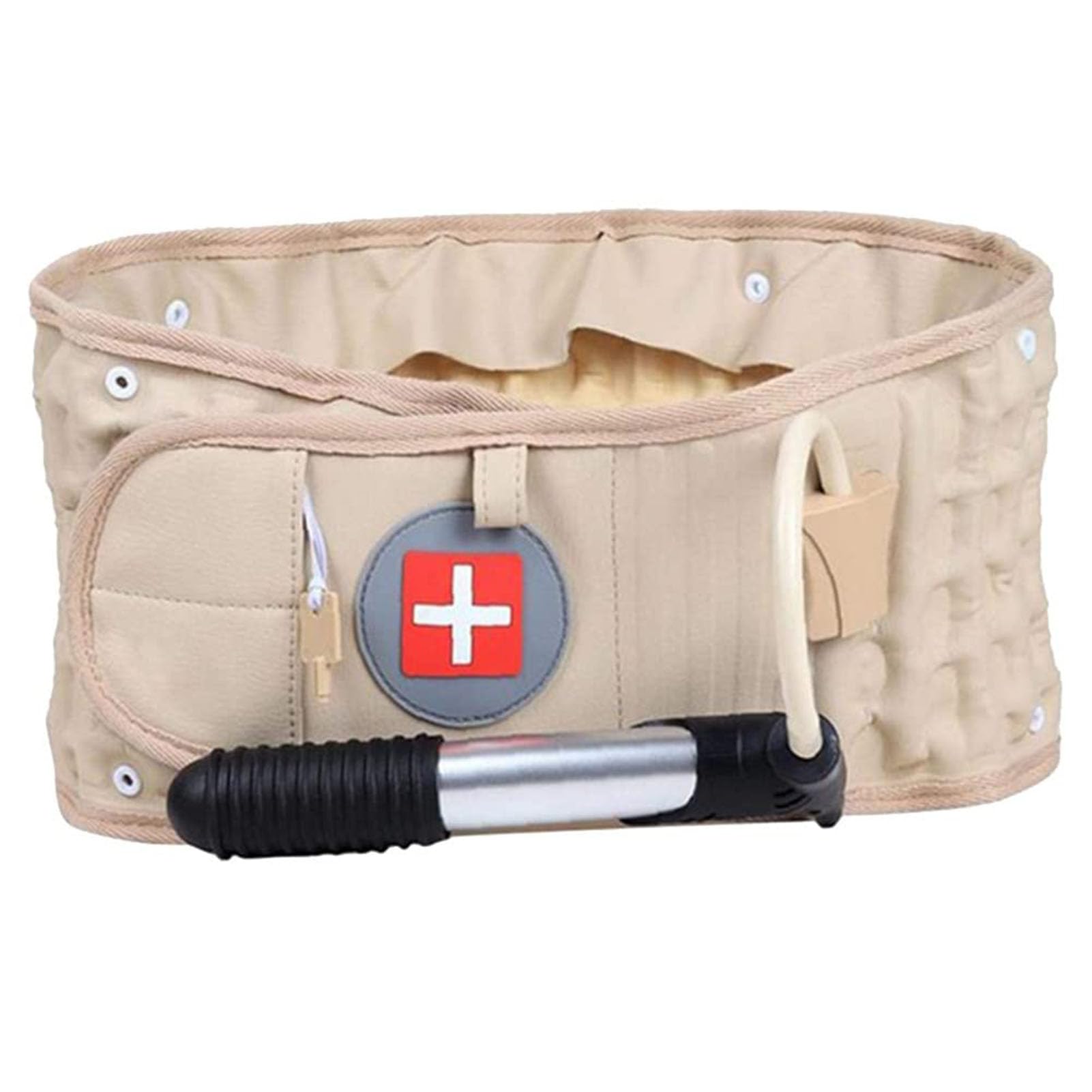 Fascia Lombare Supporto Schiena, Gonfiabile per Alleviare i dolori Muscolari e Prevenire le lesioni Riduce il Dolore e la Pressione dei Nervi Schiacciati