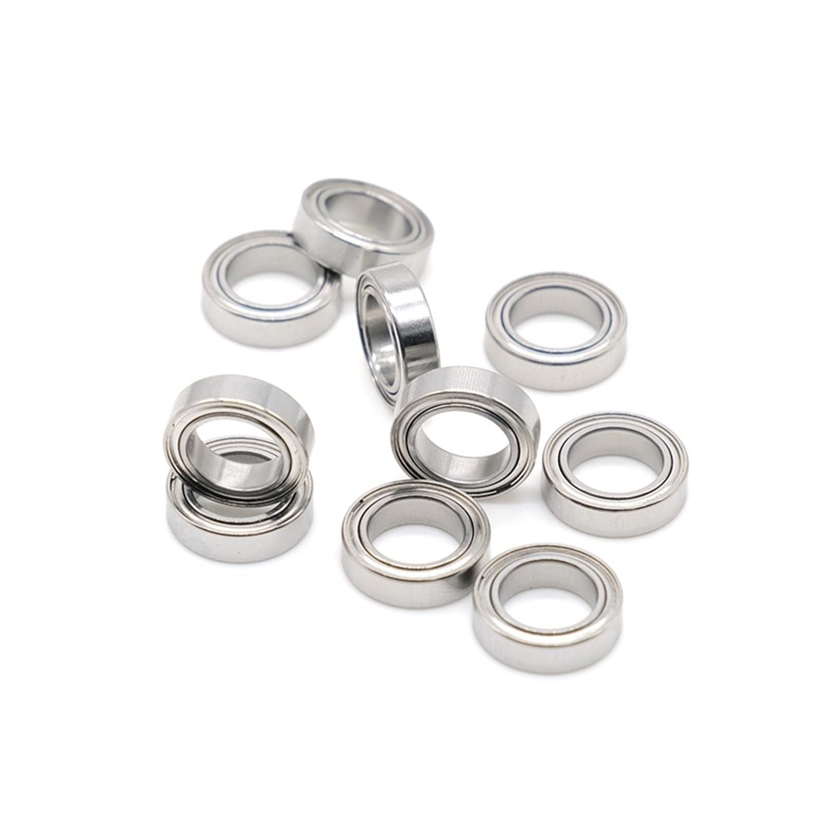 Roulements à billes en acier inoxydable blindés SMR117ZZ 7 x 11 x 3 mm (10 pièces) SMR117Z SMR117 Z ZZ