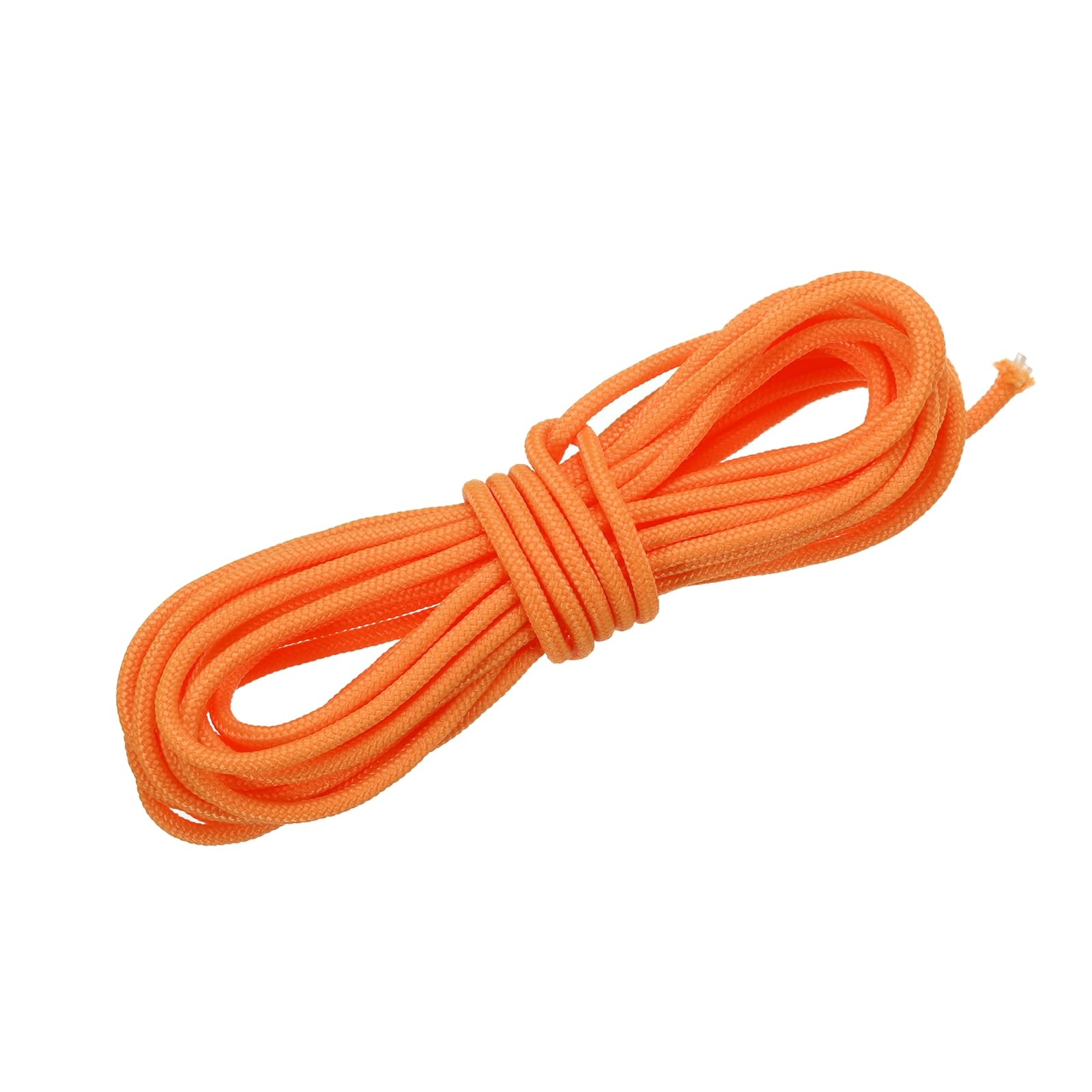 PATIKIL Archery D Loop Rope 3 Meters, Bow D Loop String Release Material Nock Wire Nocking Loop Buckle Ring for Compound Bowstring, Orange - Image 3