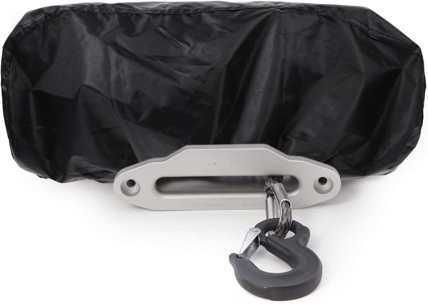 Luxshiny Winch Cover Heavy Duty Oxford Electric Winch Protector with Elastic Band UV Resistant Dustproof Sunshade for Suv Off Road Vehicles