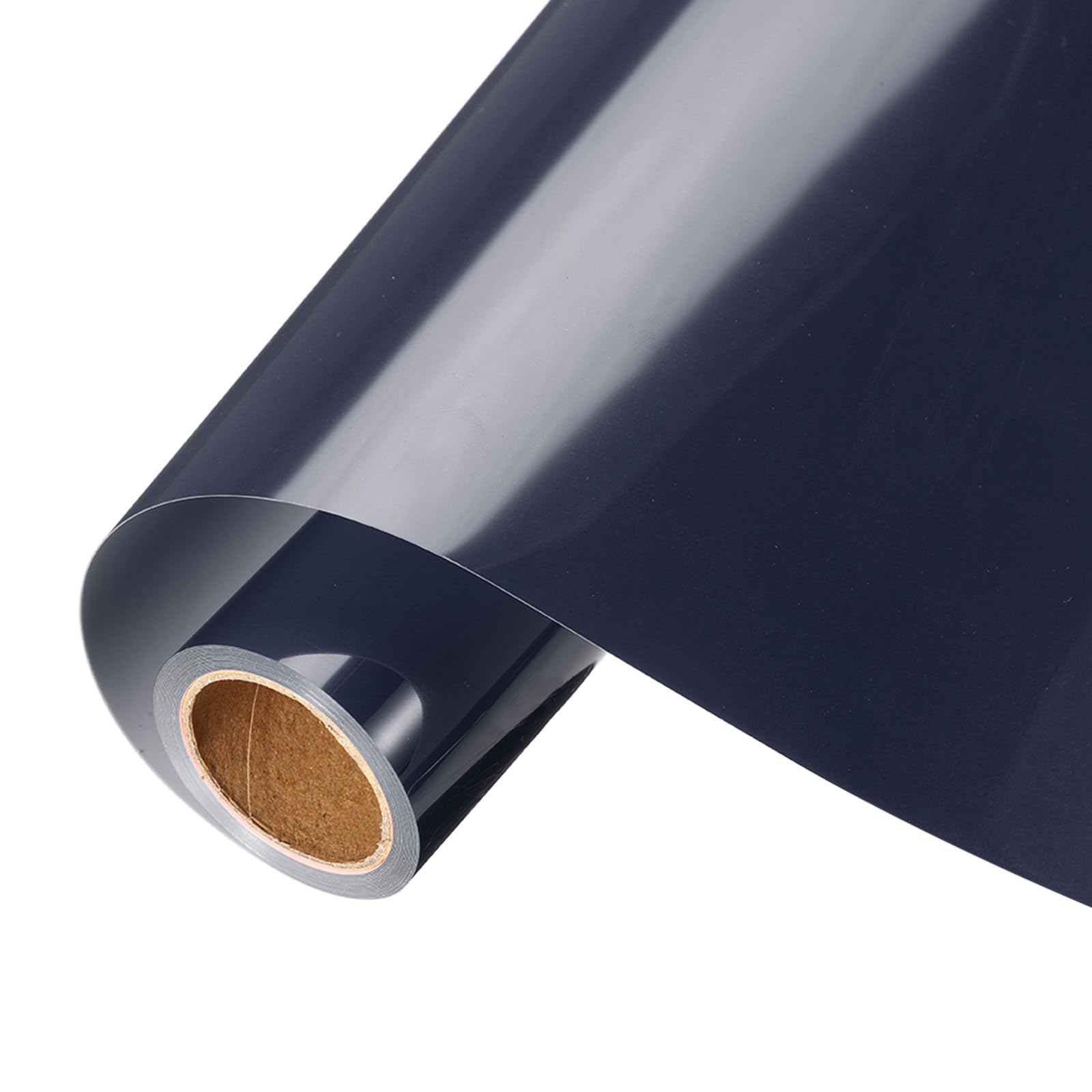 Vinyle adhésif permanent bleu anti-bulle pour décoration sans décollage