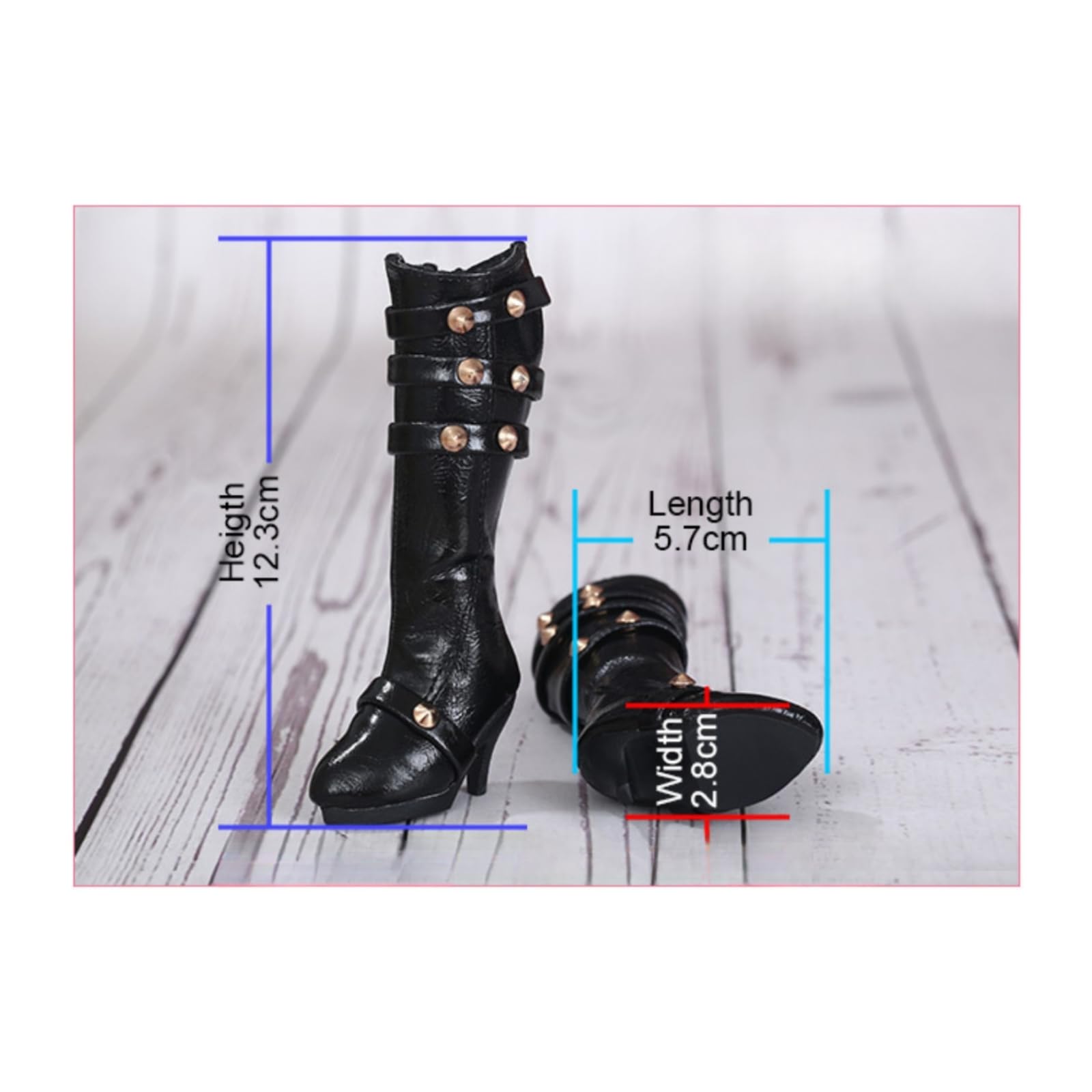 Harilla Bottes Hautes pr Ppée Sûr Pits Dorés, Miniature, Lot Chaussures Ppée, Ppées JID