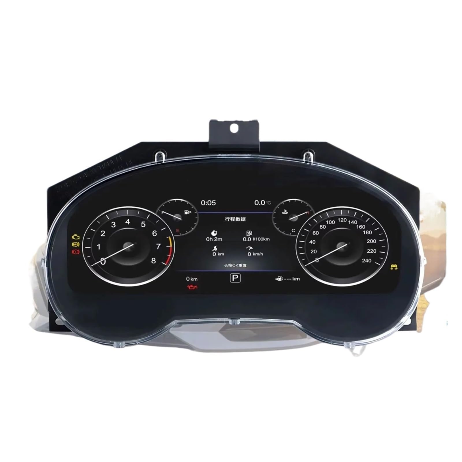 Quadro strumenti digitale compatibile con tachimetro Nissan Teana/Qashqai X-Trail Murano Pathfinder schermo HD da 12,3 pollici(14-18)