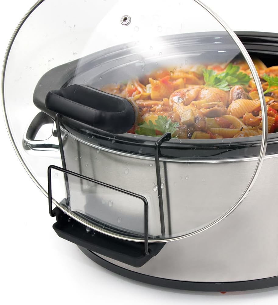 Amazon.com - PEUTIER Slow Cooker Lid Holder for Crock Pot, Stainless ...