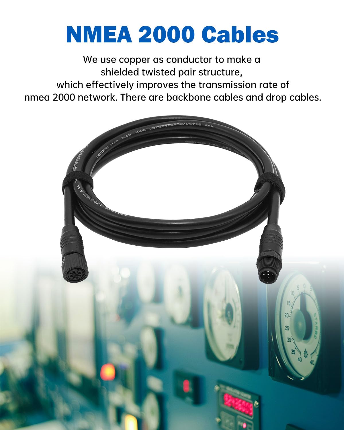 LRXCREEK NMEA 2000 Cable 2FT