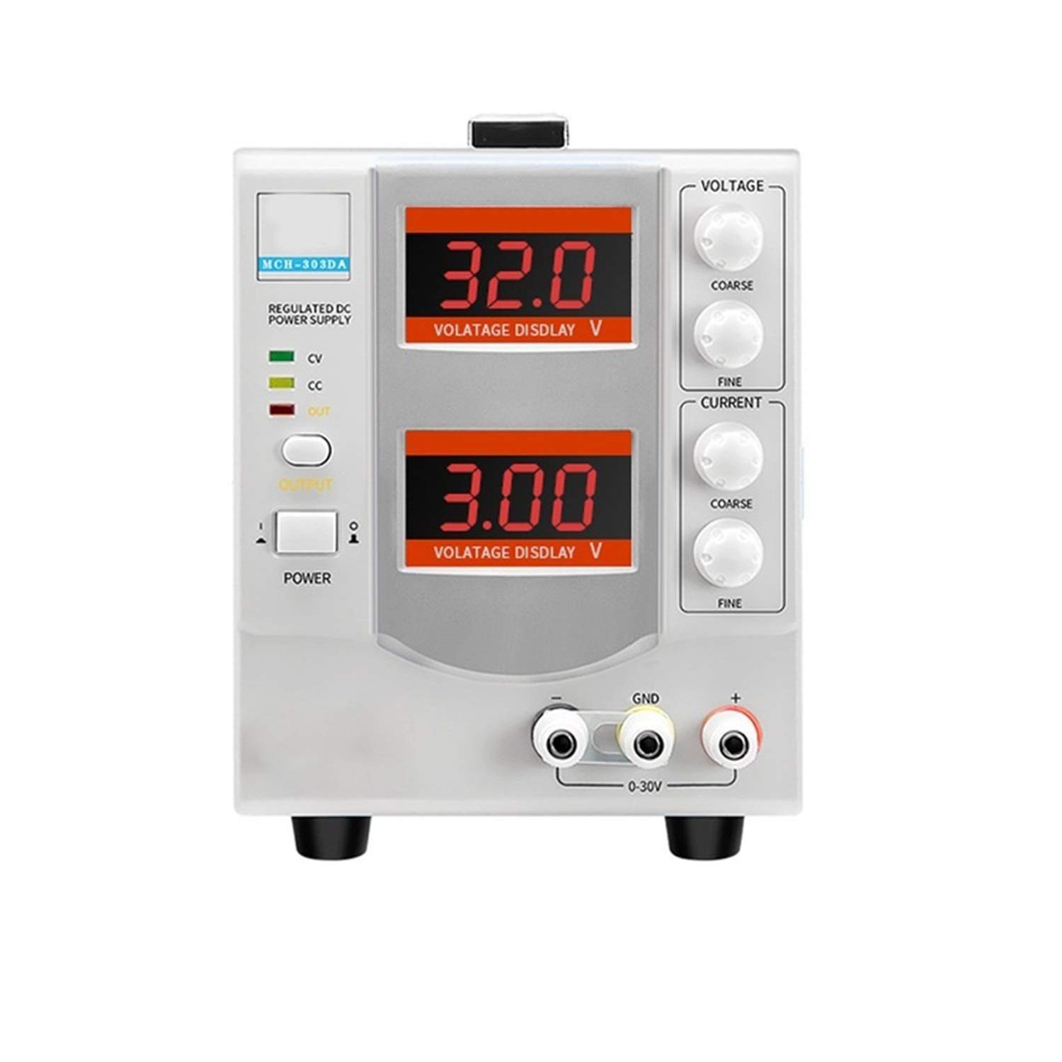 DC Regulador Lineal Ajustable Amperímetro Power Notebook Reparación de teléfonos móviles Pantalla Digital Equipos de Laboratorio electrónico