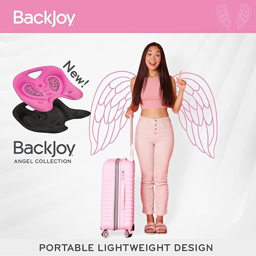 Miniatura 6 de BackJoy Asiento de postura  Alivio ergonómico de presión  Soporte de cadera y pélvico para mejorar la postura en casa, silla de oficina, asiento de