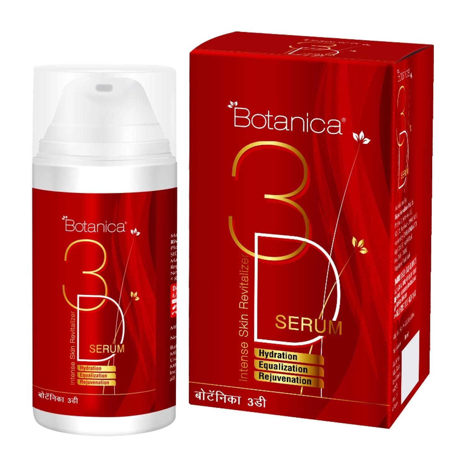 Botanica 3D Intense Revitalizer Serum (30ml) pack 1