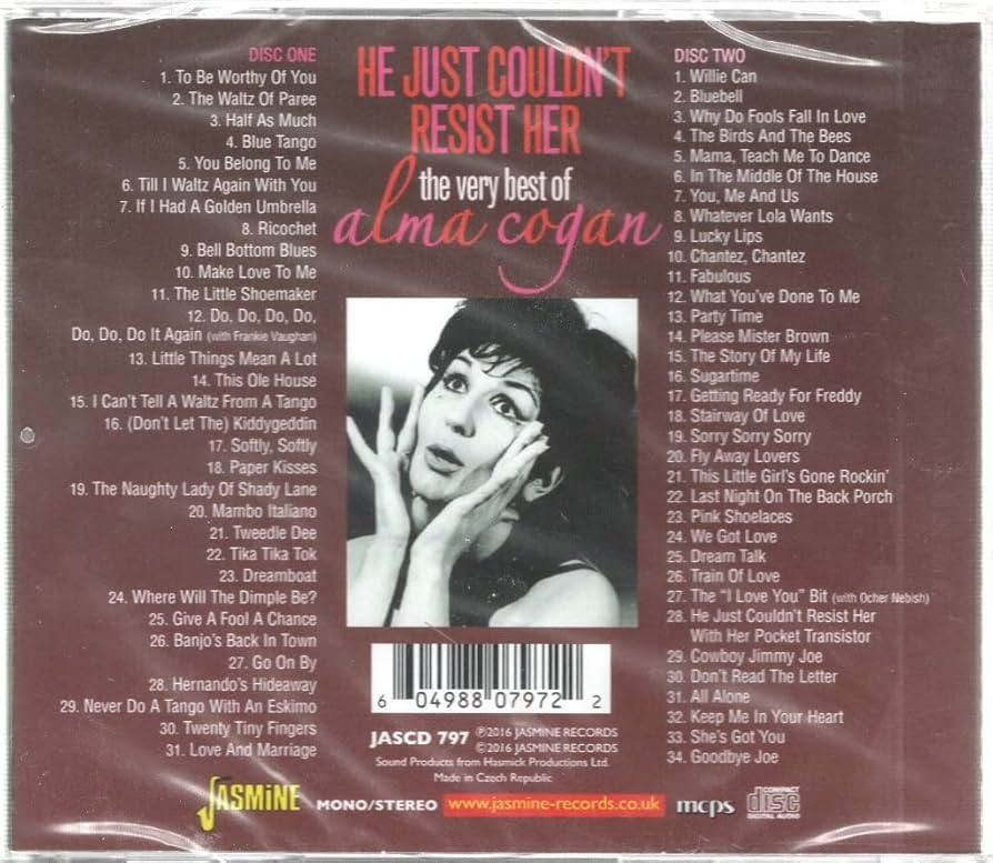 Alma Coganなど8枚のオールディーズCD Alma Coganなど8枚のオールディーズCD