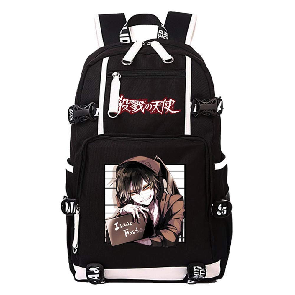 Anime Angels of Death Backpack Cosplay Rucksack Laptop Bag Mochila Knapsack (10)