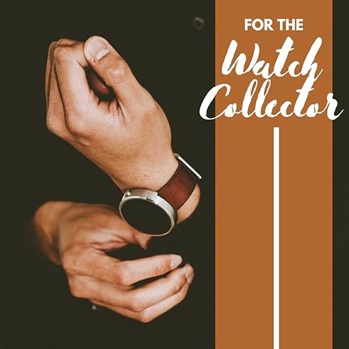 Miniatura 3 de Mantello Caja de reloj 12 ranuras para hombres Caja de reloj con tapa de cristal grande Organizador de caja de reloj para hombre (negro)