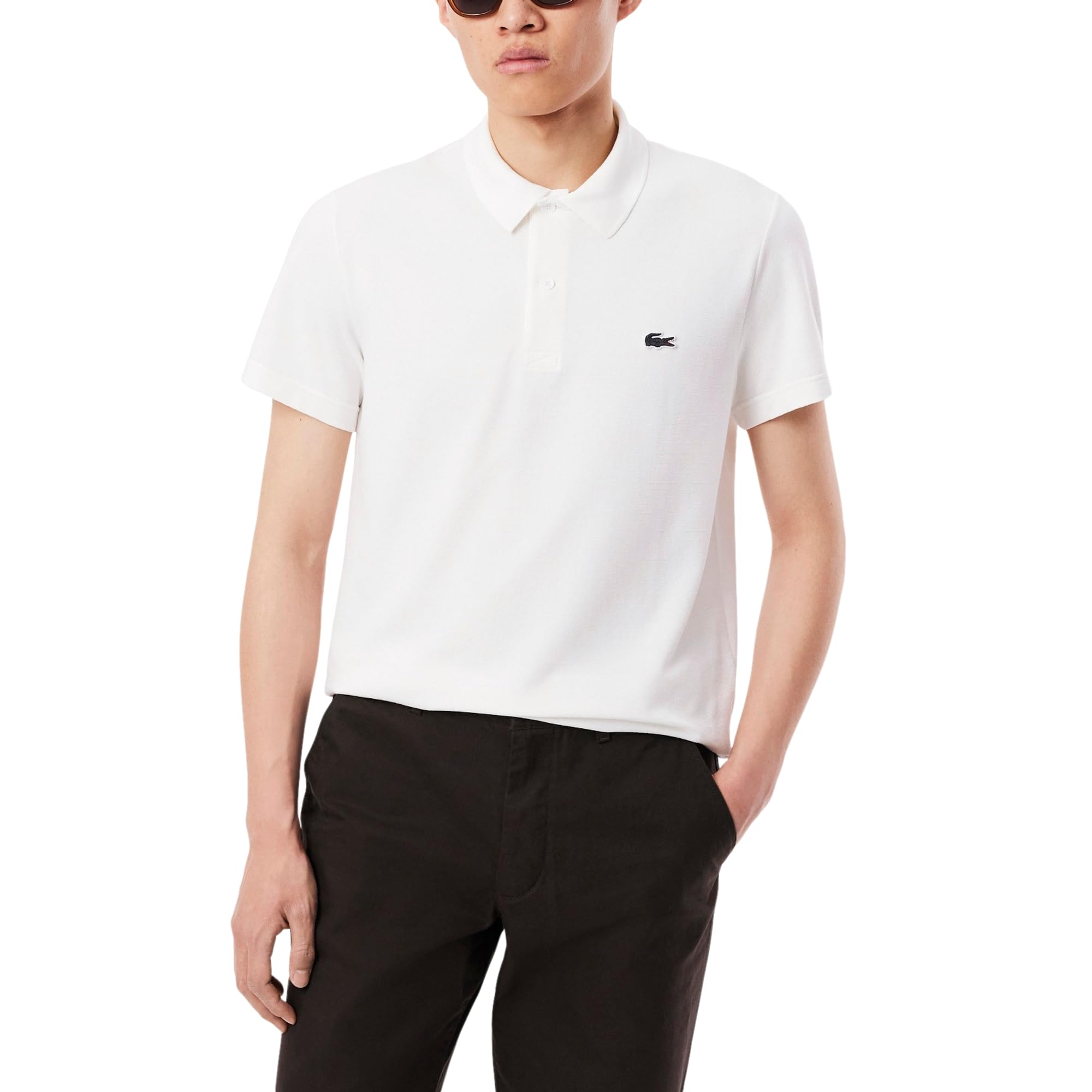 Mens Regular Fit Cotton Blend Polo Shirt