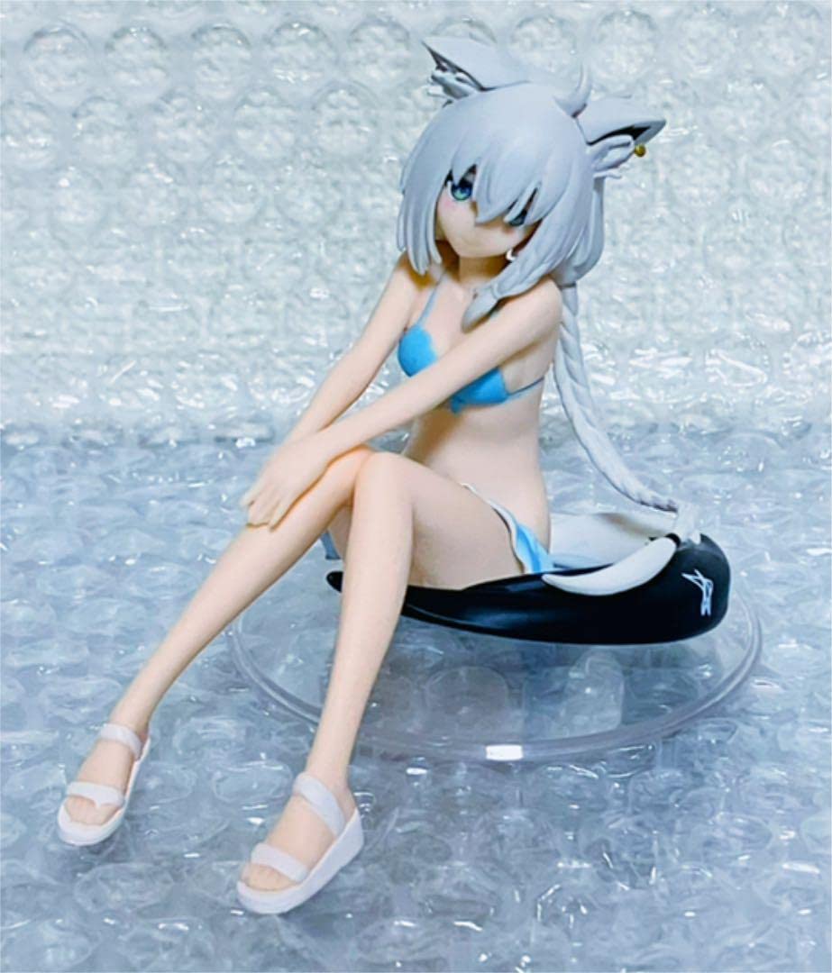 Amazon.co.jp: ホロライブ サマーコレクション フィギュア 白上フブキ  