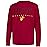 Ultra Game NBA Official Mens Super Soft Game Day Long Sleeve T-Shirt - Unisex, Miami Heat, Team Color, Large