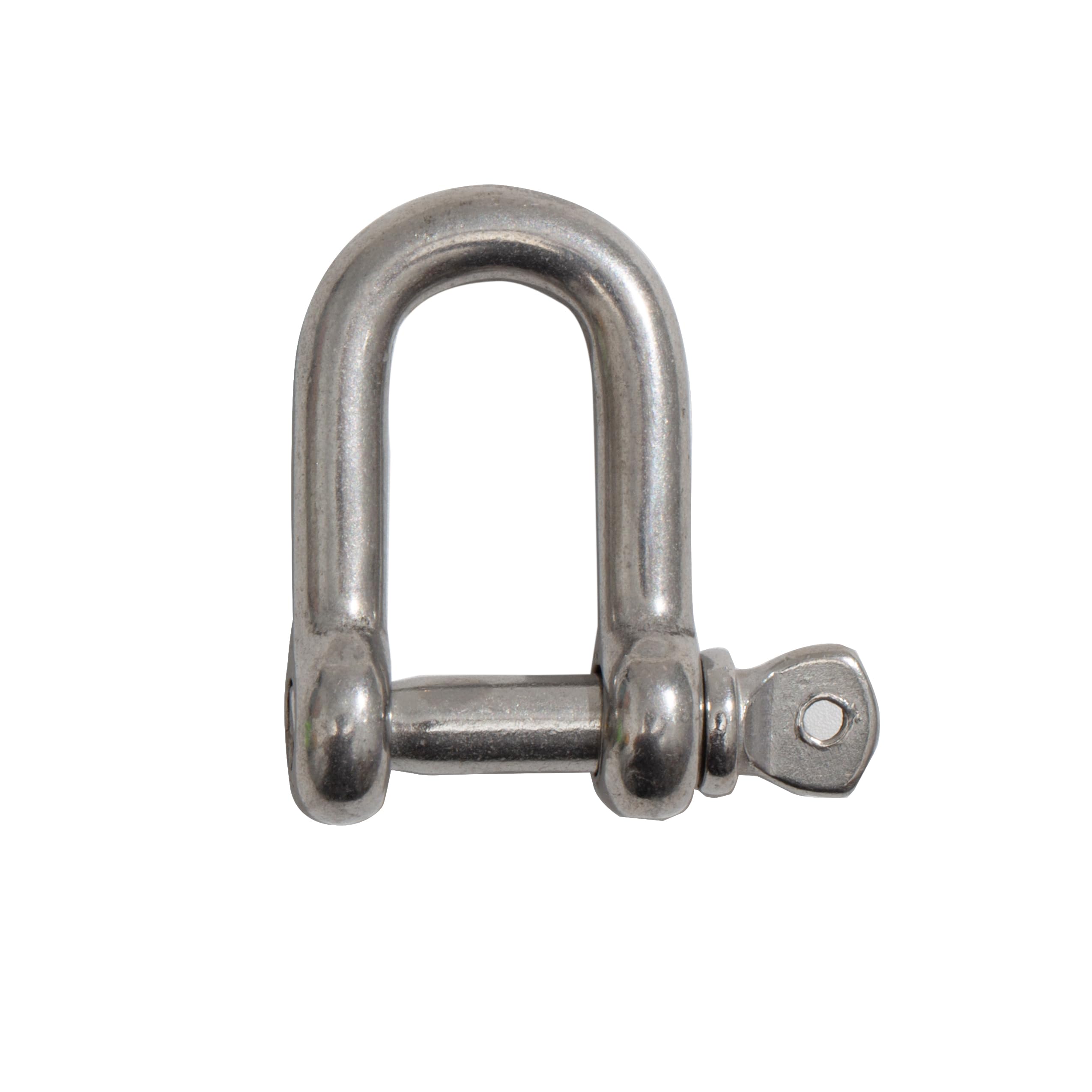 鹿  くくり罠 補修 パーツ ステンレスシャックル6mm ロープ固定