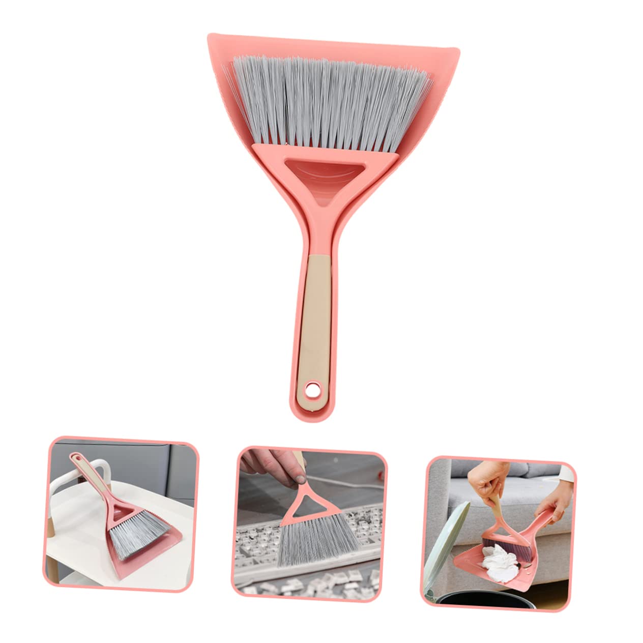 Healeved Cleaning Brush Set Mini Broom and Dustpan for Home Versatile Desktop Cleaning Tools