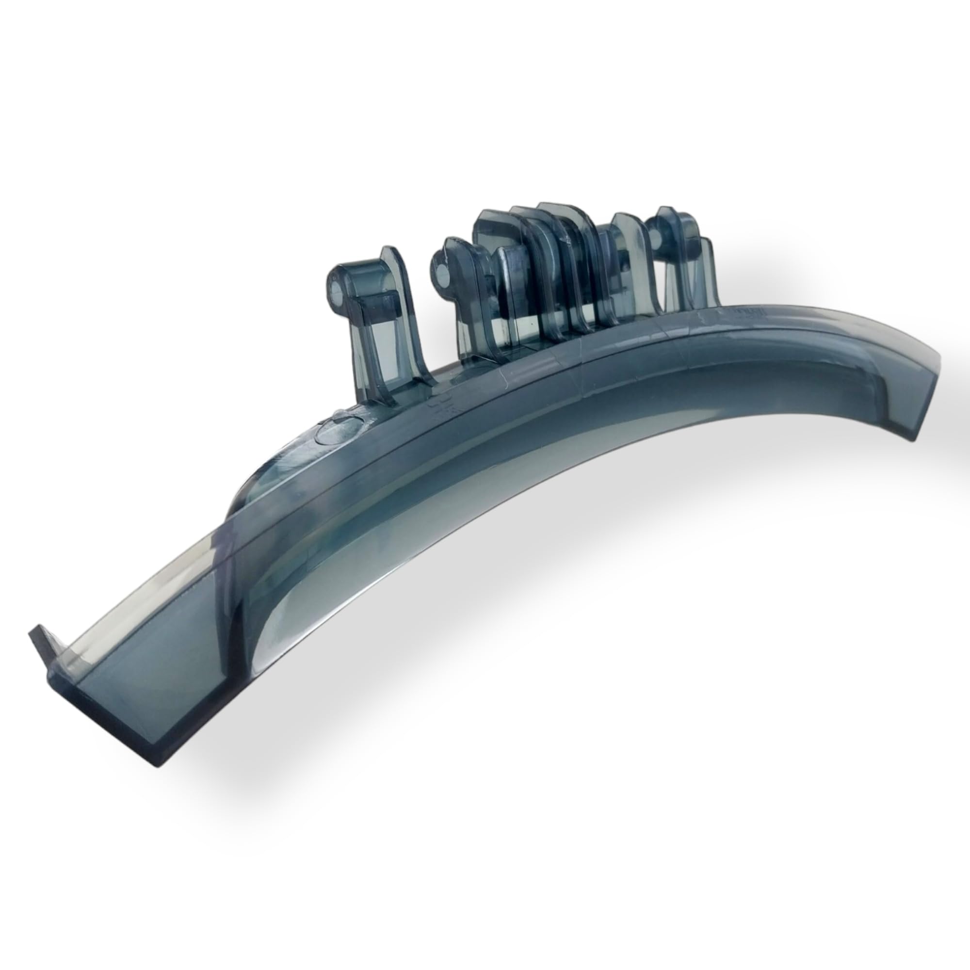 Sparefixd Maniglia Porta Originale Per Lavatrice Hoover | Colore Nero Trasparente | Ricambio 41042467
