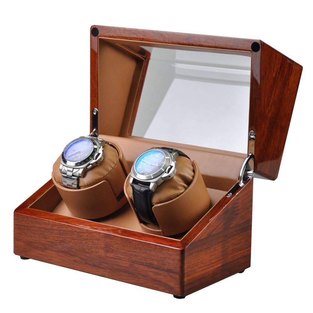Buy LOKKG Automatic Watch Winder Box with 2 winder positions, Super