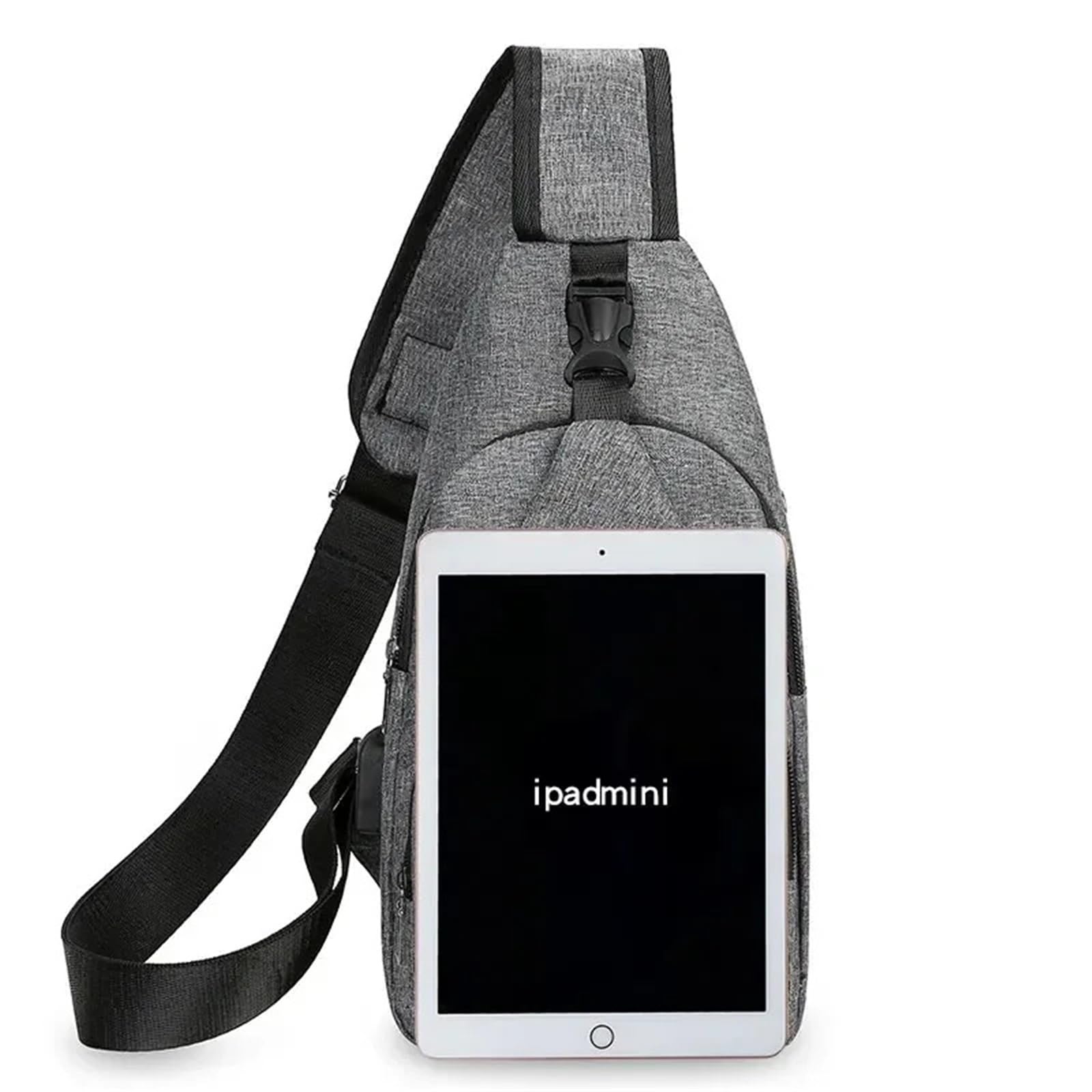 Torba na klatkę piersiową męska torba crossbody na jedno ramię duża pojemność sporty na świeżym powietrzu wypoczynek moda mała torba na ramię plecak męski