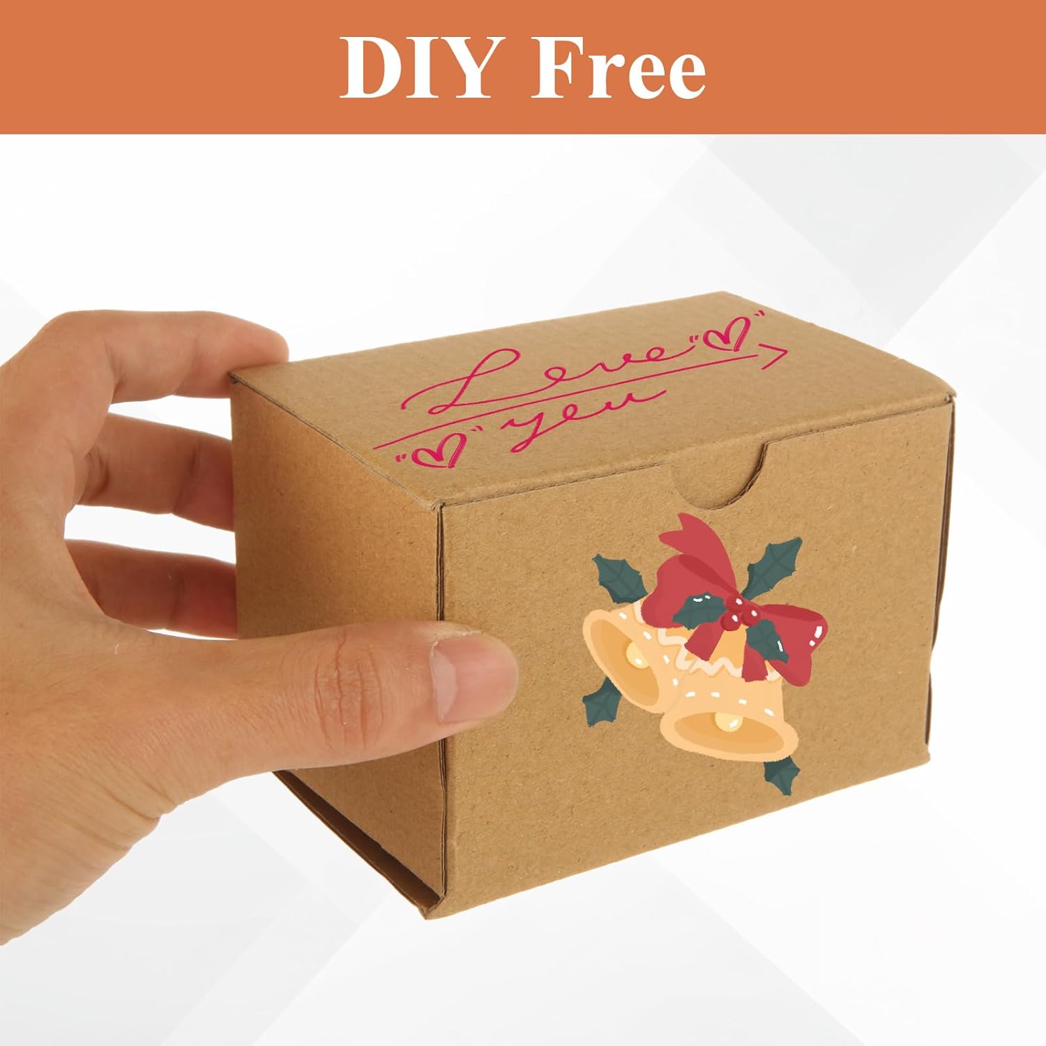 100 PCS Small Boxes for Shipping 4x3x3 Small Shipping Boxes for Business Brown Cardboard Mailing Boxes Brown Packing Box for Packing, Moving and Storage