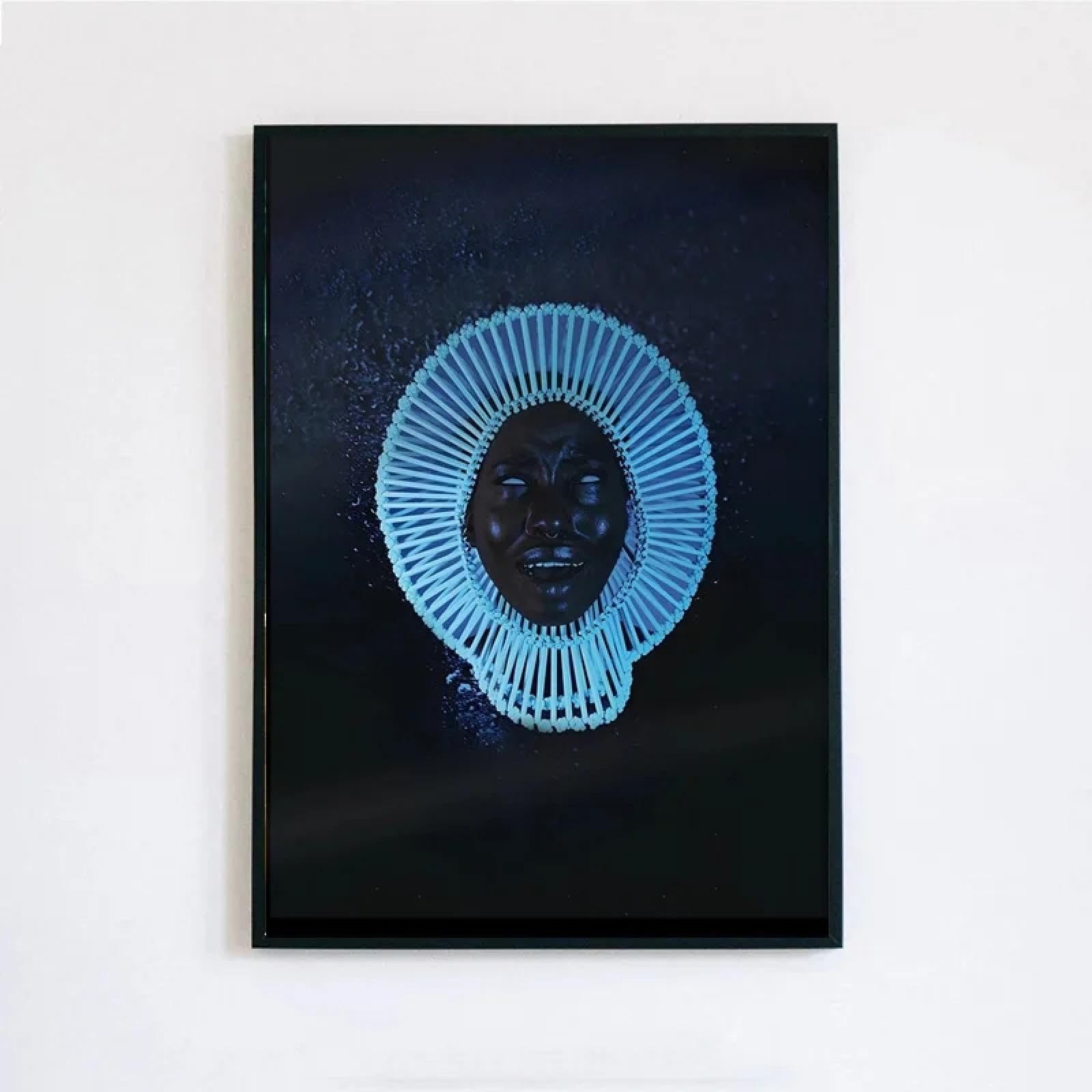 MAIMANG Poster, stampe, copertina dell'album musicale, rapper, studio, quadro su tela, dipinto, soggiorno, arredamento, cornice 40x60cm