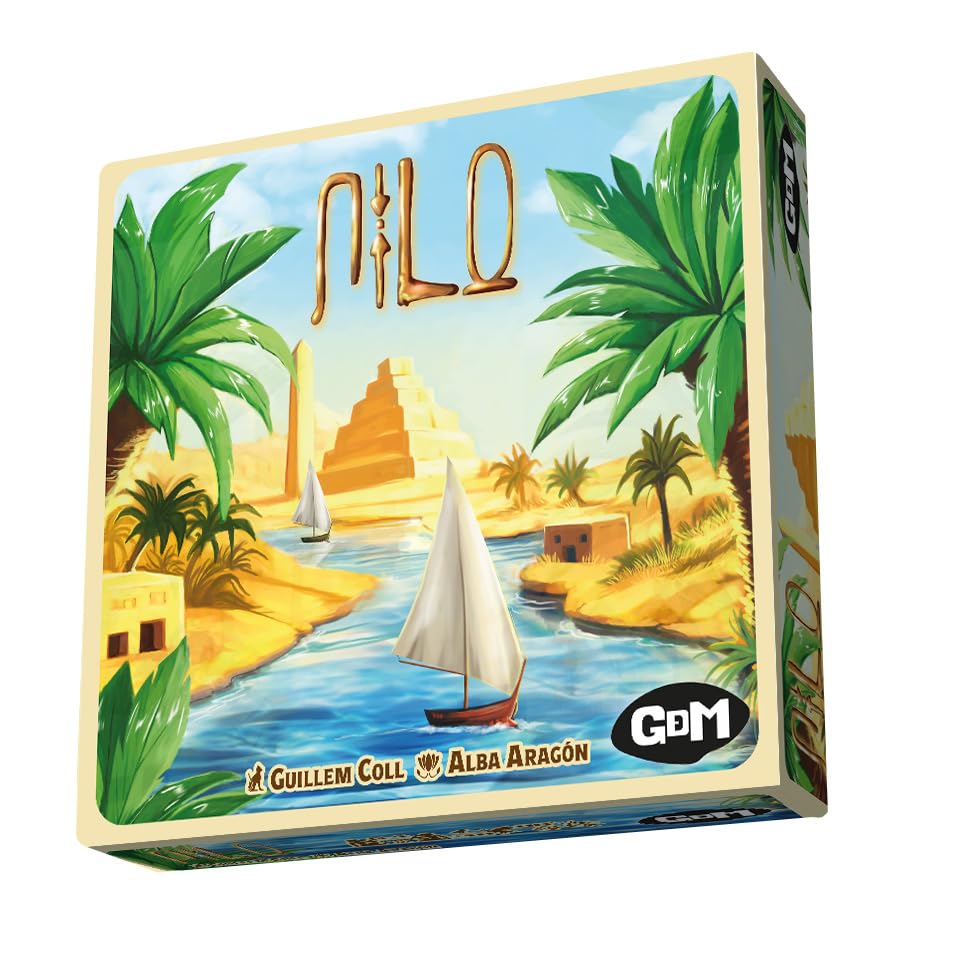 GDM - Nilo - Juego de Mesa - Medium Strategy Game - De 2 a 4