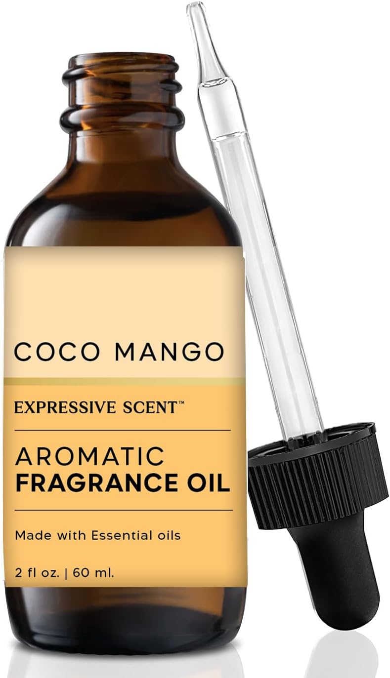 Scented Home Fragrance Essential Oil, Coco Mango, 2 oz