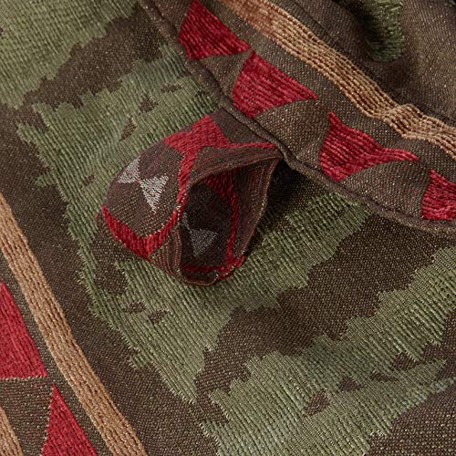 Rideaux Carstens Bear Country marron rustique pour chalet - 6