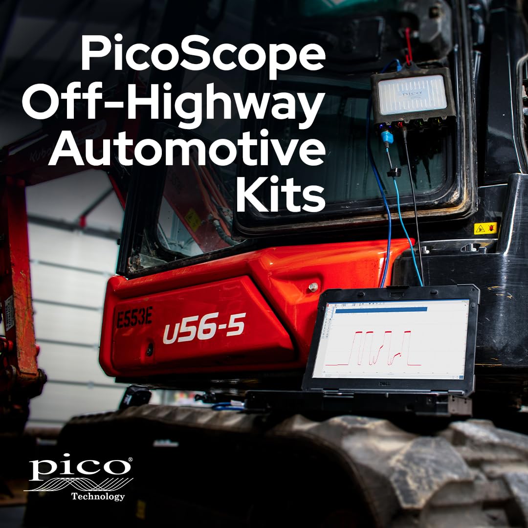 Pico Technology PicoScope 4425A Kfz Diagnose Oszilloskop Automobil 4 Kanäle USB PC Handheld Oscilloscope 4 Kanal Off-Highway Expert-Kit Set im Koffer Pico Technology PicoScope 4425A Kfz Diagnose Oszilloskop Automobil 4 Kanäle USB PC Handheld Oscilloscope 4 Kanal Off-Highway Expert-Kit Set im Koffer