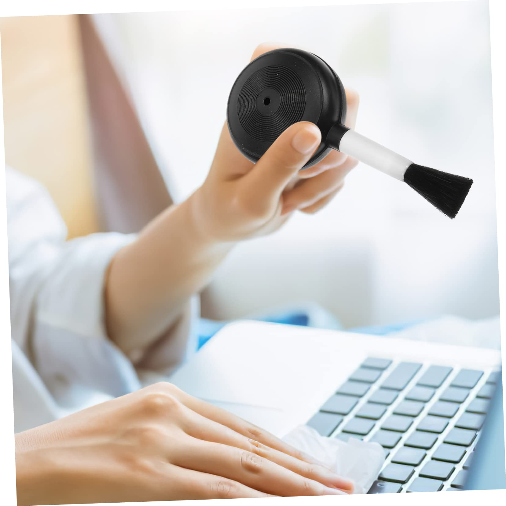 CIYODO 2pcs Cleaning Blower Brush Blower Bulb Dust Blower Cleaners Dryer Camera Air Duster Inflatable Souffleur Pour Ordinateur Sensor Cleaning Kit Vacuum Small Squeeze Balls Pump Plastic