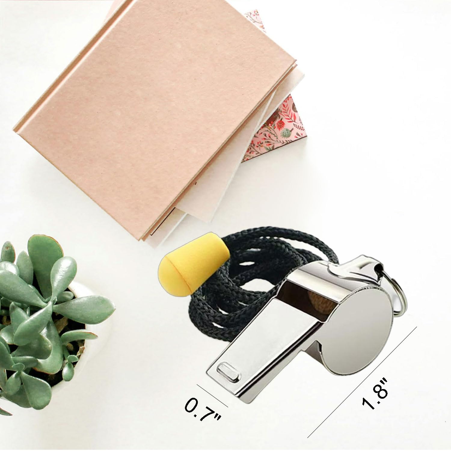 WESTCREEKS Whistle for Coaches, Sports Referee Whistles with Adjustable Lanyard, Outdoor Pet Stainless Steel Whistle, Thank You Gifts for Coach Teacher (Cheer)