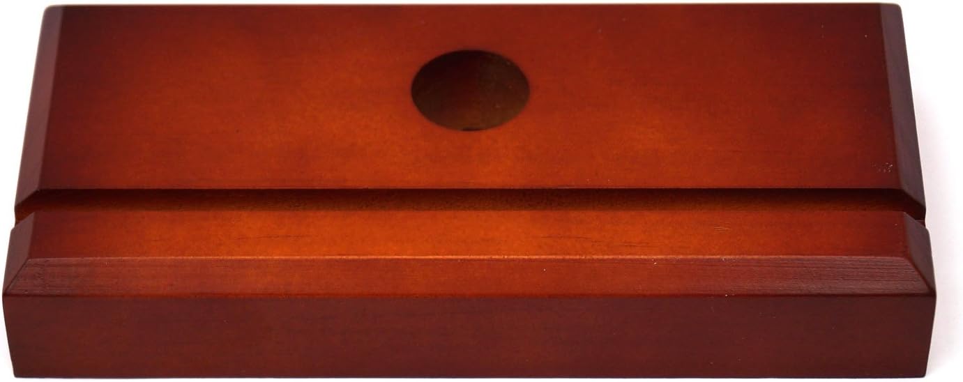 Delphi Glass Cherry Fan Rectangle Lamp Base 3 1/2 inch X 7 3/4 inch