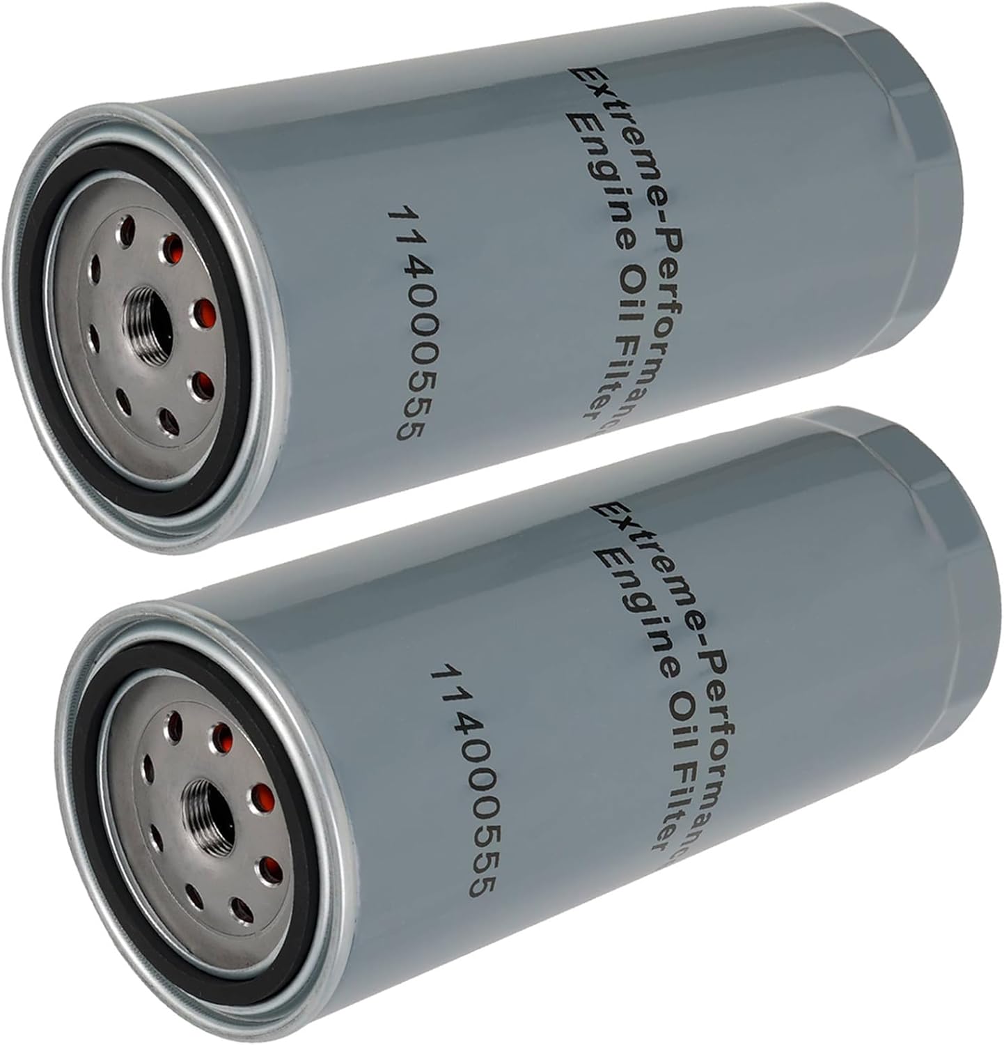 6.6 Duramax Oil Filter (5 Micron) Compatible with 2001-2019 Chevy Silverado/GMC Sierra 2500 HD 3500 HD Engine | Replaces# 114000555(Upgrade of PF2232) 2 Pack