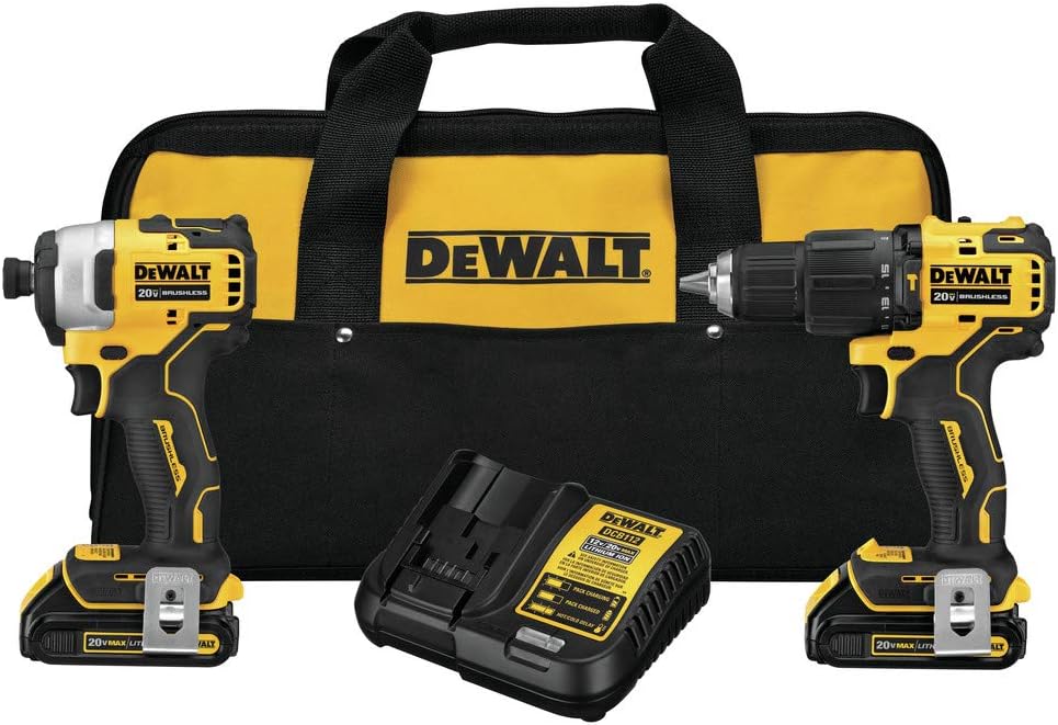 DEWALT 20V MAX Combo Kit with Hammer Drill Impact Kuwait Ubuy