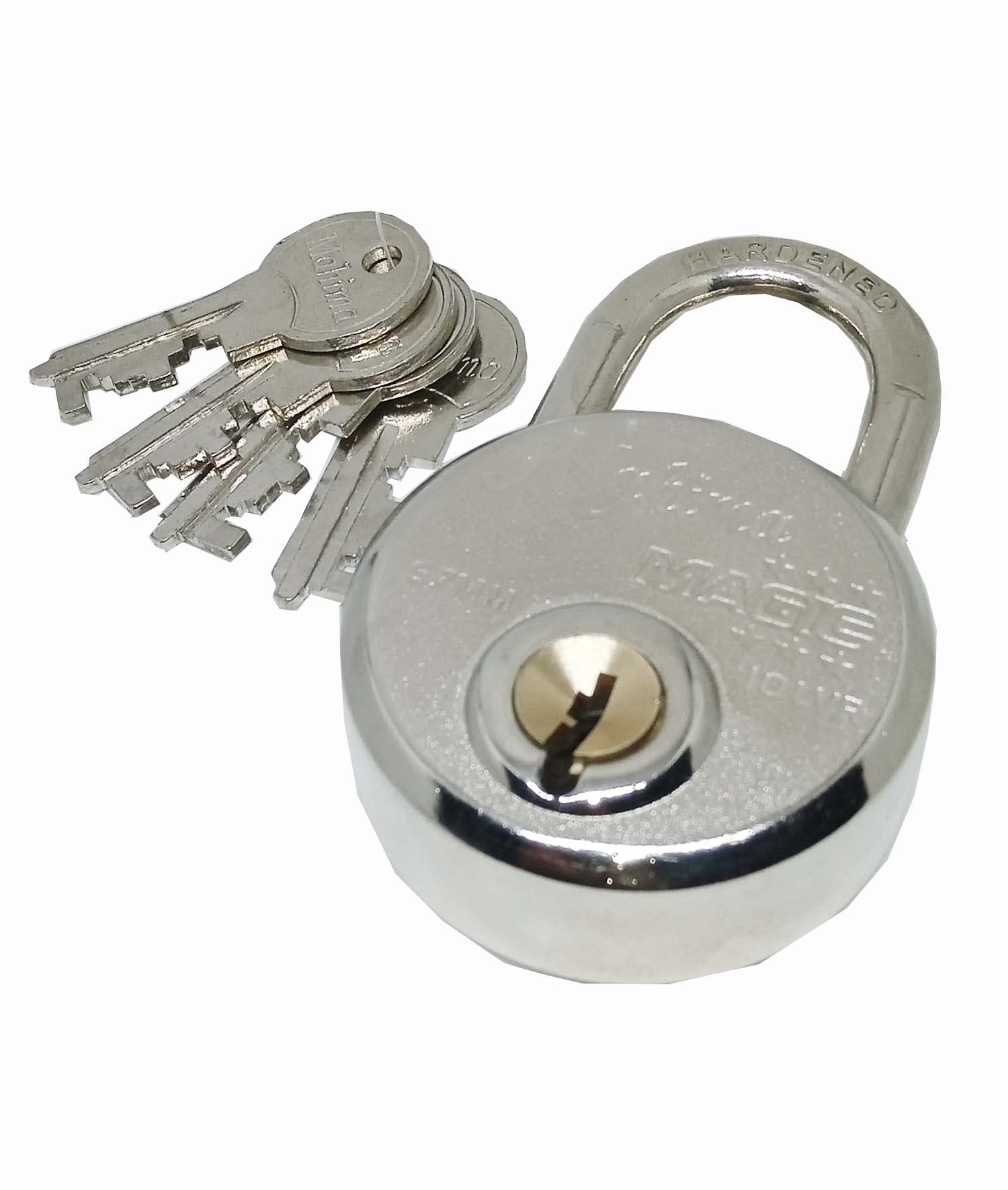 Unikkus Stylish Steel Made Lock and Keys for for Home Room Door House, Strong Keys Function Useful HOMEPRODUCTS4U Lock Size 67 mm Hardened Shackle Padlock with 4 Keys Double Locking System (B0BTNC3ZLD) Amazon Price History, Amazon Price Tracker