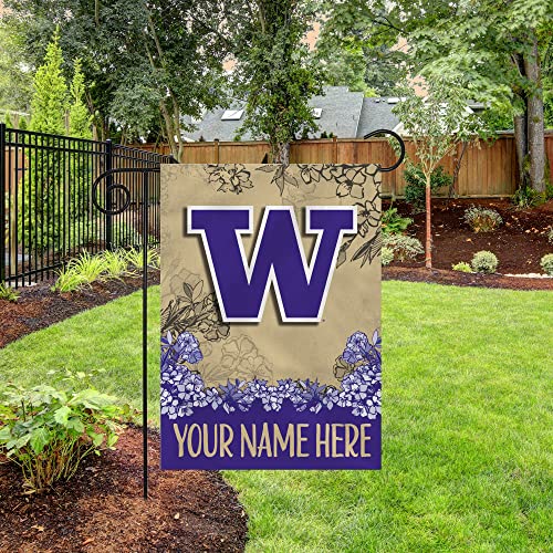 Image of Rico Industries NCAA Standard /Primary Personalized Garden Flag