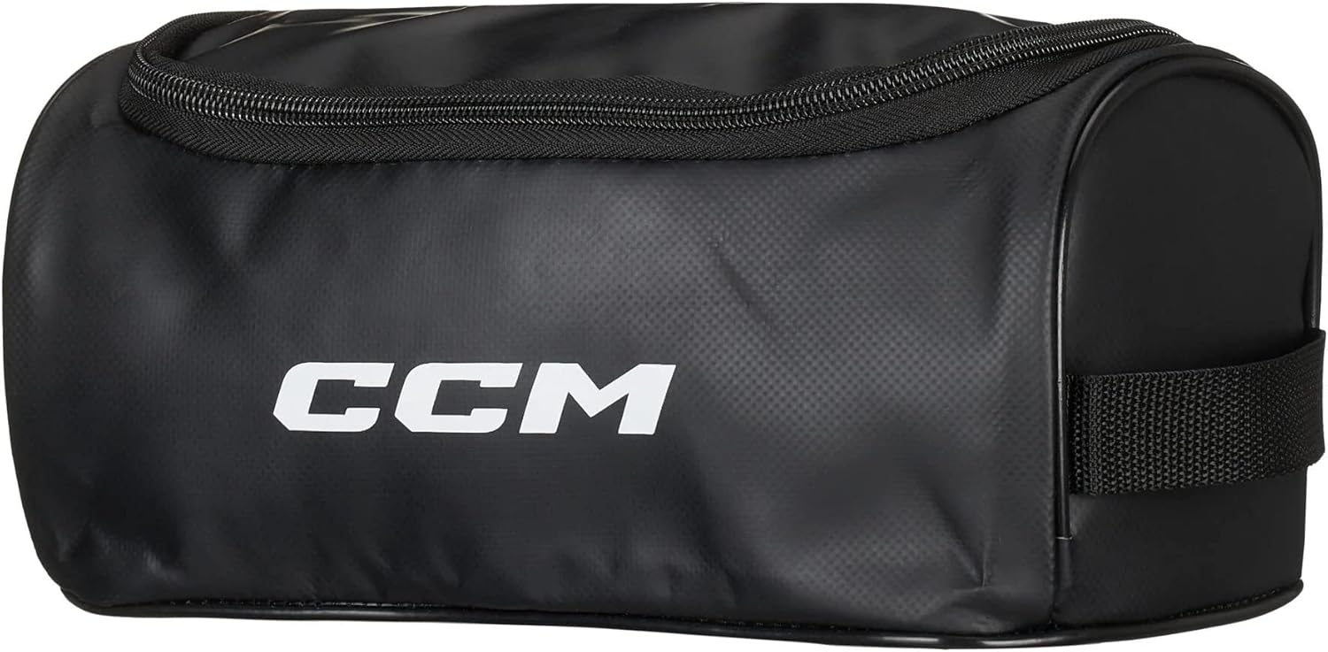 CCM Hockey Shower Toiletry Bag, Black, 10.75˝ L X 4.5˝ H X 5˝ W (BSHOWR)