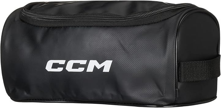 CCM Hockey Shower Toiletry Bag, Black, 10.75 L X 4.5 H X 5 W (BSHOWR)