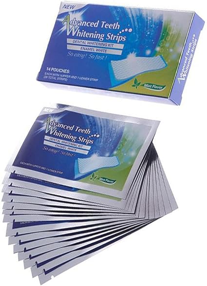 Box of 14pcs Dental Whitener Strips Mint Flavor Teeth ...