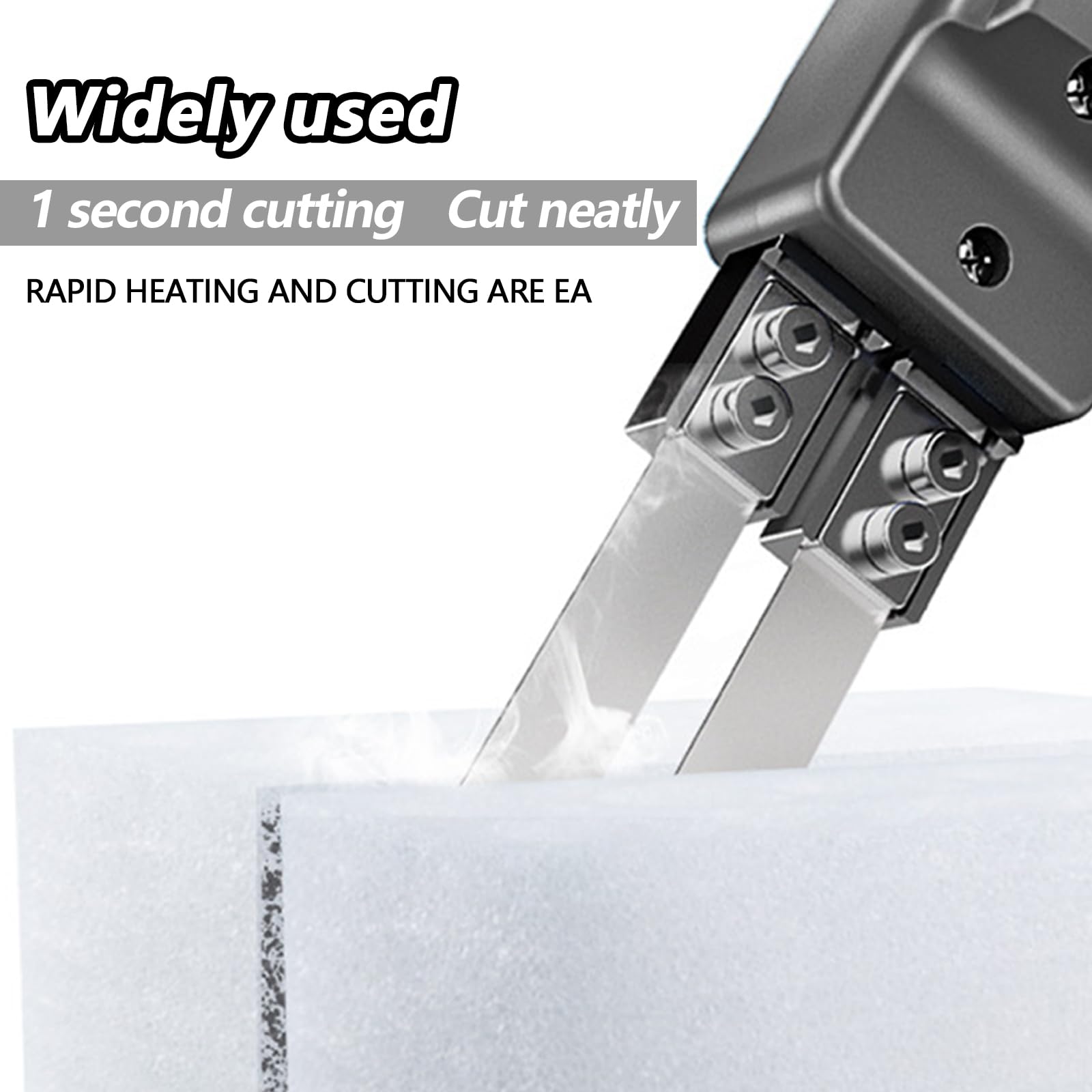 Styroporschneider, Styroporschneider Elektrische Heißmesser Schaumschneider mit 3 Klingen,Elektrisches Heißmesser-Styropor-Schneidwerkzeug-Set für Styropor, EPS, EPP, KT Board, EVA, PU