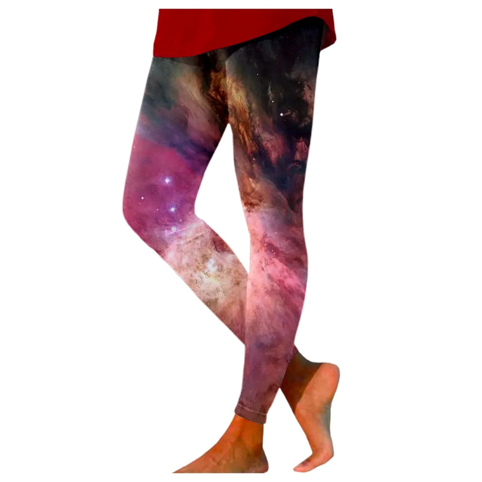Generisch Legging tendance pour femme avec design festif de Noël - Pantalon élégant - Matériau Generisch Legging tendance pour femme avec design festif de Noël - Pantalon élégant - Matériau