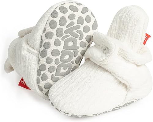 Bellocasa Botines de vellón acogedores para bebés y niñas antideslizantes y suaves para el primer caminante para recién nacidos cuna o cumpleaños