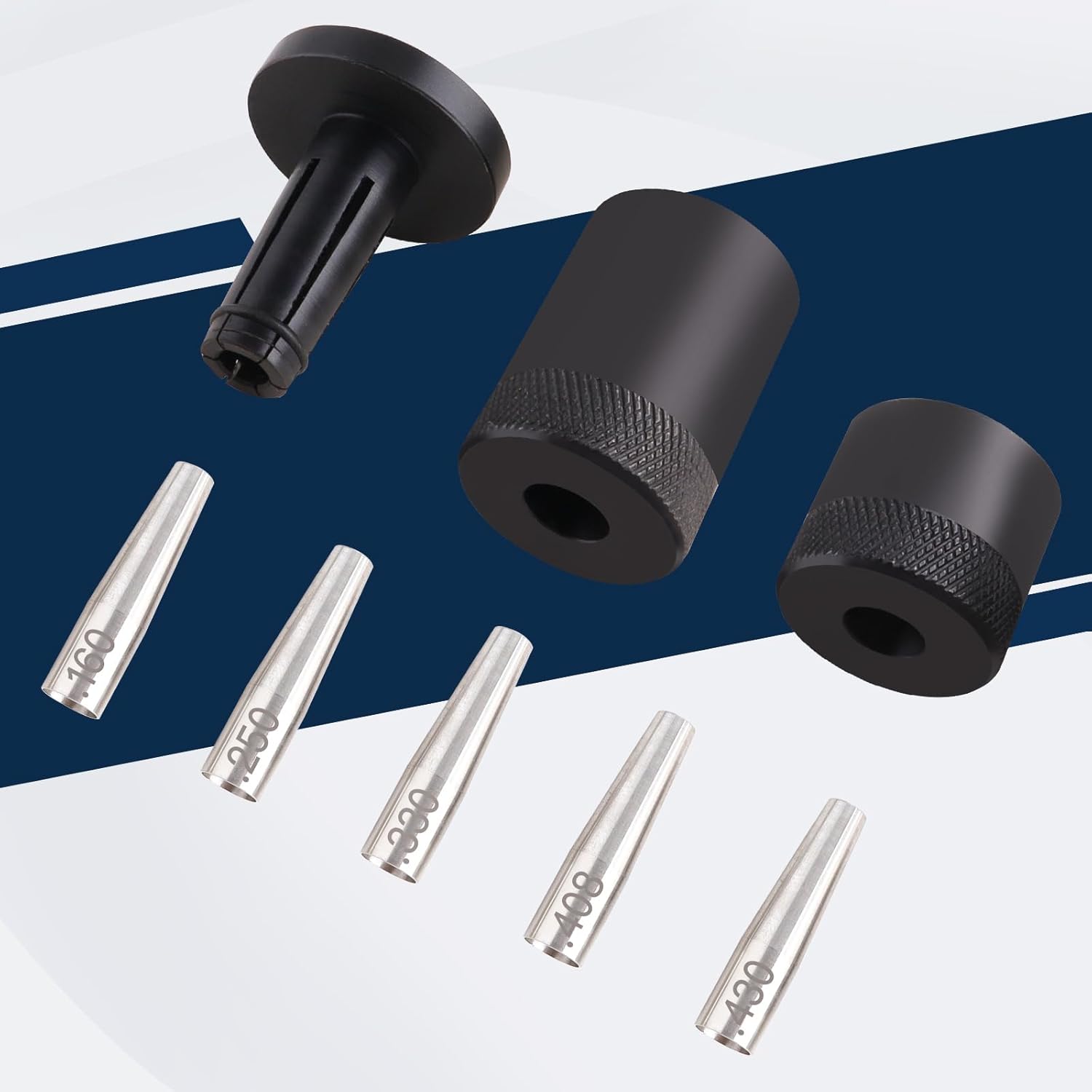 34720 Fuel Injector Seal Installer Kit - Professional Seal Tool Set for Duramax LB7, LLY, LBZ, LMM Diesels - Compatible with GM 6.6L, Ford Powerstroke, Dodge