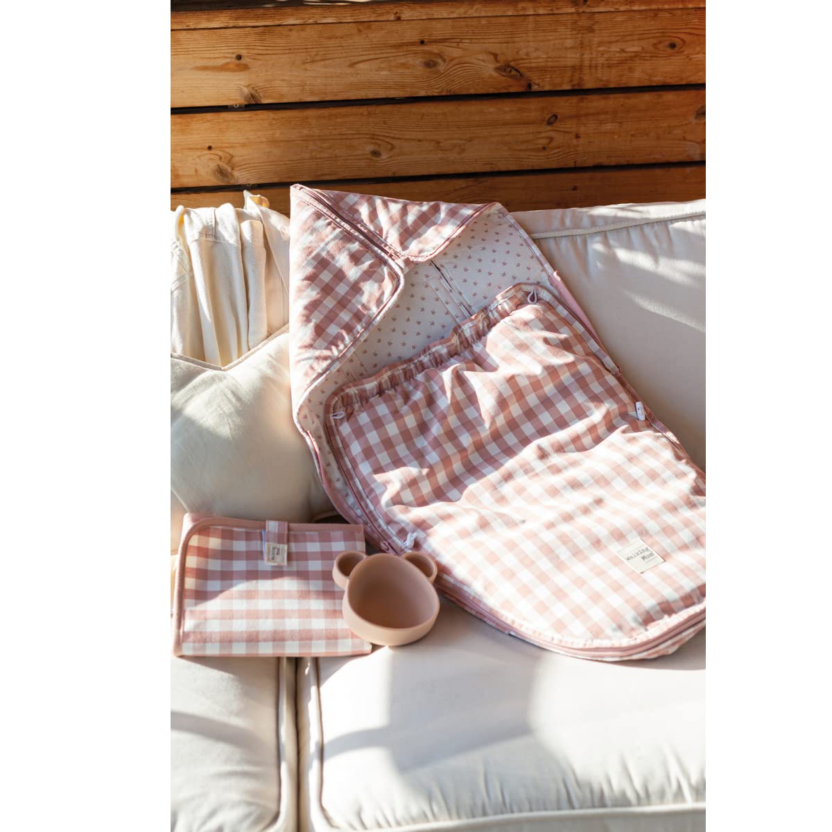 Walking Mum. Sacco 2 in 1 Remy Intrattenimento. Universale. Colore rosa