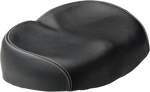 Schwinn Comfort Bike Seat, Quilted or Foam Padded Bike Saddle,