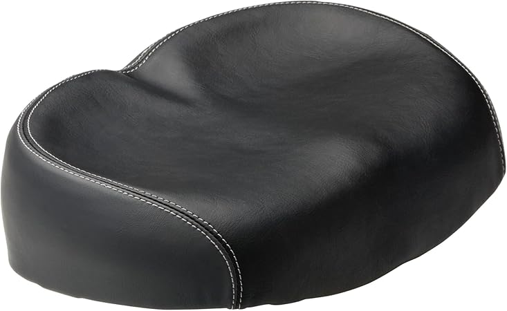 Schwinn Comfort Bike Seat, Quilted or Foam Padded Bike Saddle, Various Styles, Weather-Resistant Cover, Easily Attaches to Most Standard Seatposts