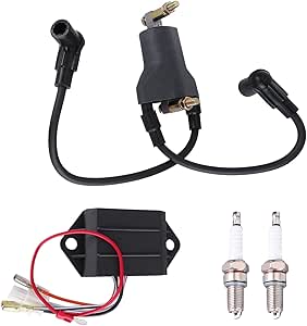 Bobina Y Bujías Ezgo Kit De Encendido AC CDI Con Bobina Y 2 Bujías Para EZGO 4 Ciclos Gasolina 1991-2002 - Número 72562-G01 Sistema Encendido Carrito Golf 1991-2002 - Foto 11