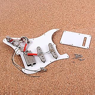 CIVVOPSSW Pickguard Guard Cover Scratch Plate Micros Smooth Surface Prewired ST - Les Beatles, Paul McCartney, John Lennon, RIngo Starr, George Harrison CIVVOPSSW Pickguard Guard Cover Scratch Plate Micros Smooth Surface Prewired ST – Image 4