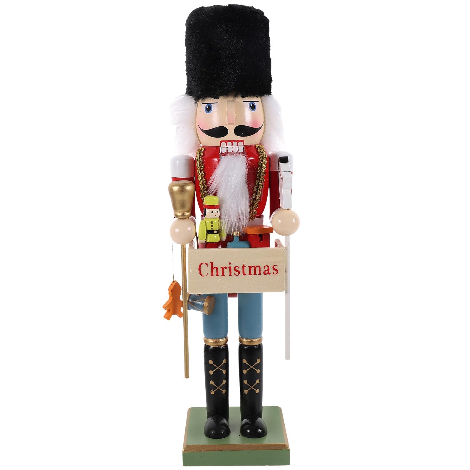 Casse-Noisette de Noël en peluche solide figurine originale et festive