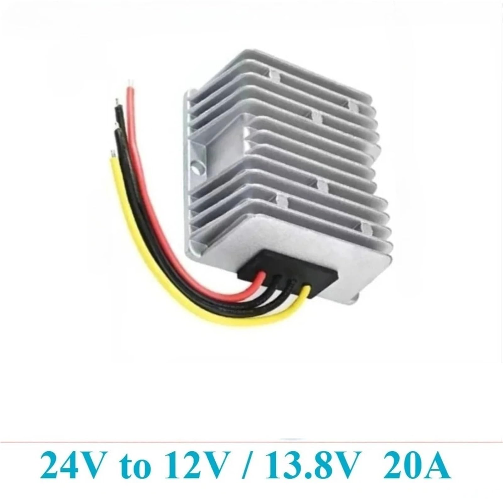 24V to 12V 13.8V 20A DC DC Step Down Power Converter Regulator Supply Module Voltage Power for Car(20A-24V-12V(240W))